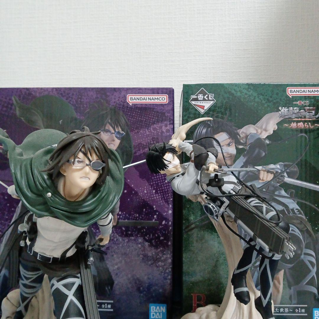 進撃の巨人 リヴァイ 、ハンジ