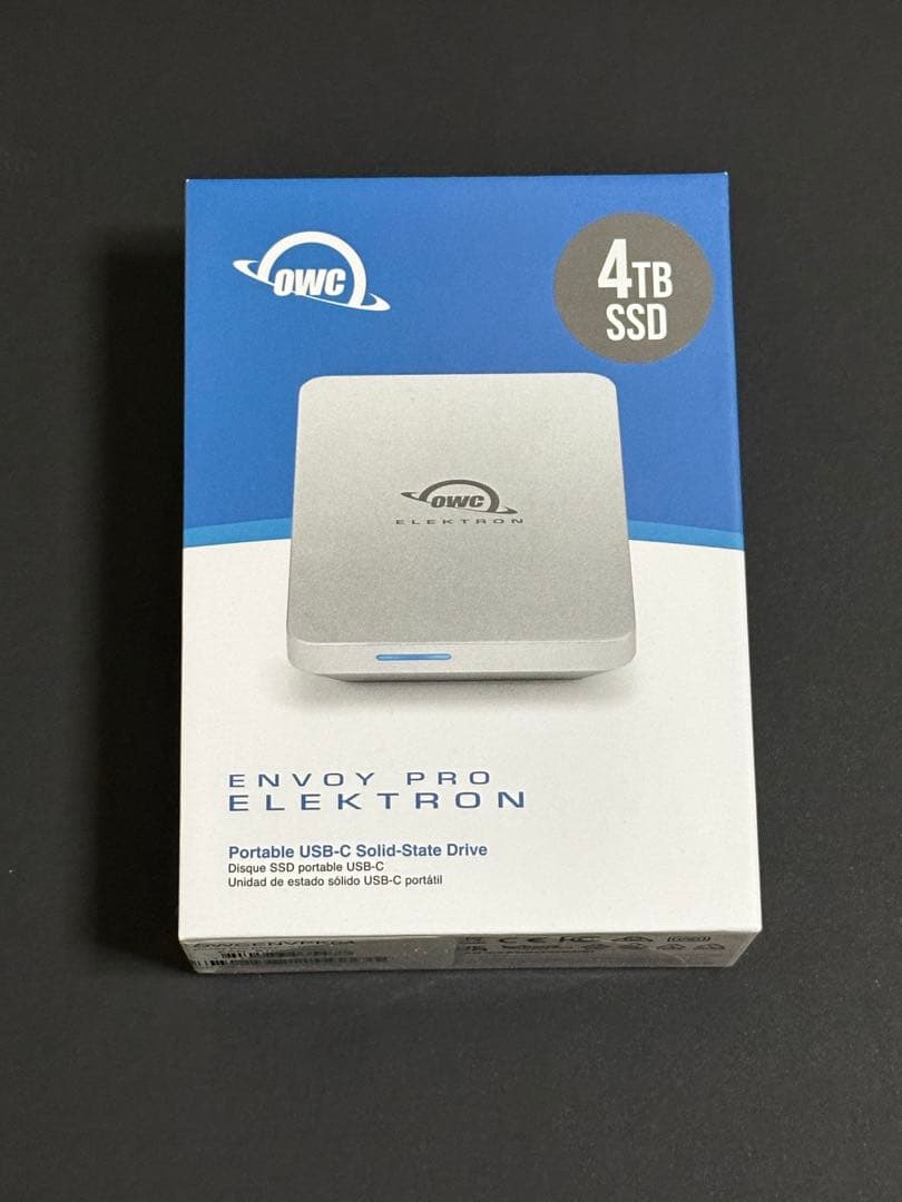外付けハードディスク・ドライブ 4TB OWC Envoy Pro Elektron USB-C SSD
