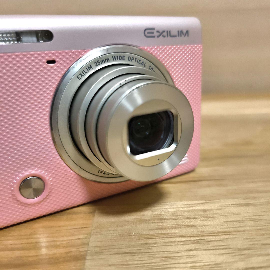 CASIO EXILIM EX-ZR70 ピンク Wi-Fi転送可能 自撮り