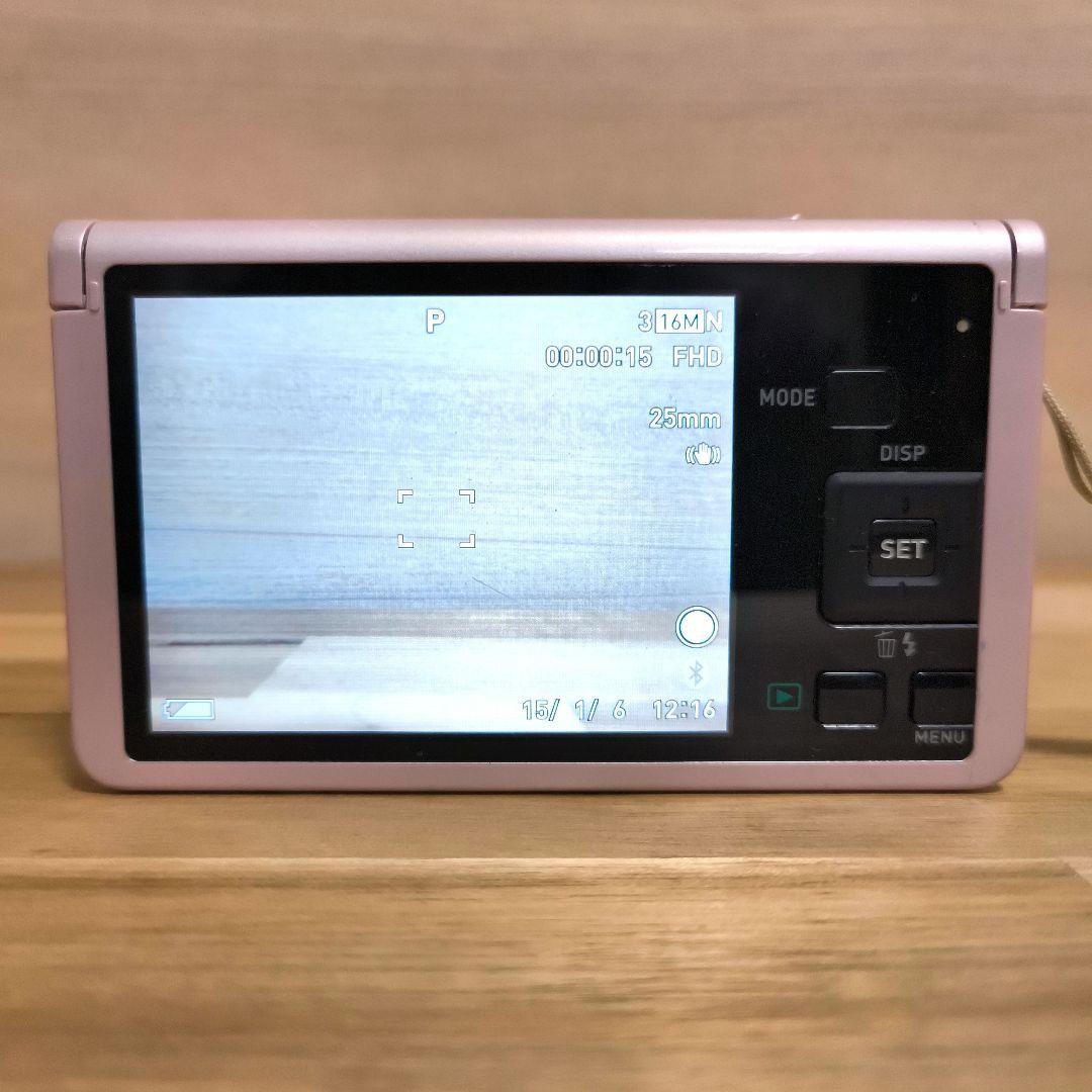 CASIO EXILIM EX-ZR70 ピンク Wi-Fi転送可能 自撮り