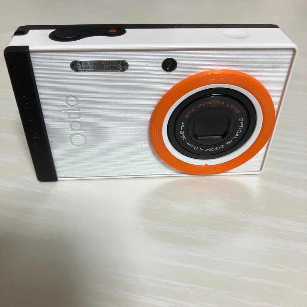 【着せ替えカメラ】PENTAX OPTIO RS1500／パールホワイト