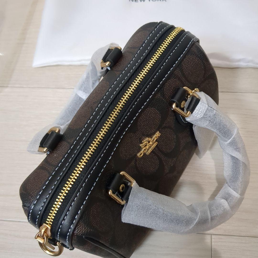 【新品】COACH　CH469　ミニ ローアンクロスボディシグネチャーキャンバス