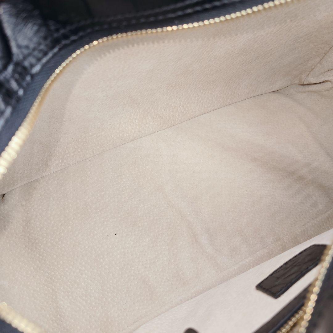 ✨未使用品✨J&M DAVIDSON 本革 クロコ 型押し ボストンバッグ 黒