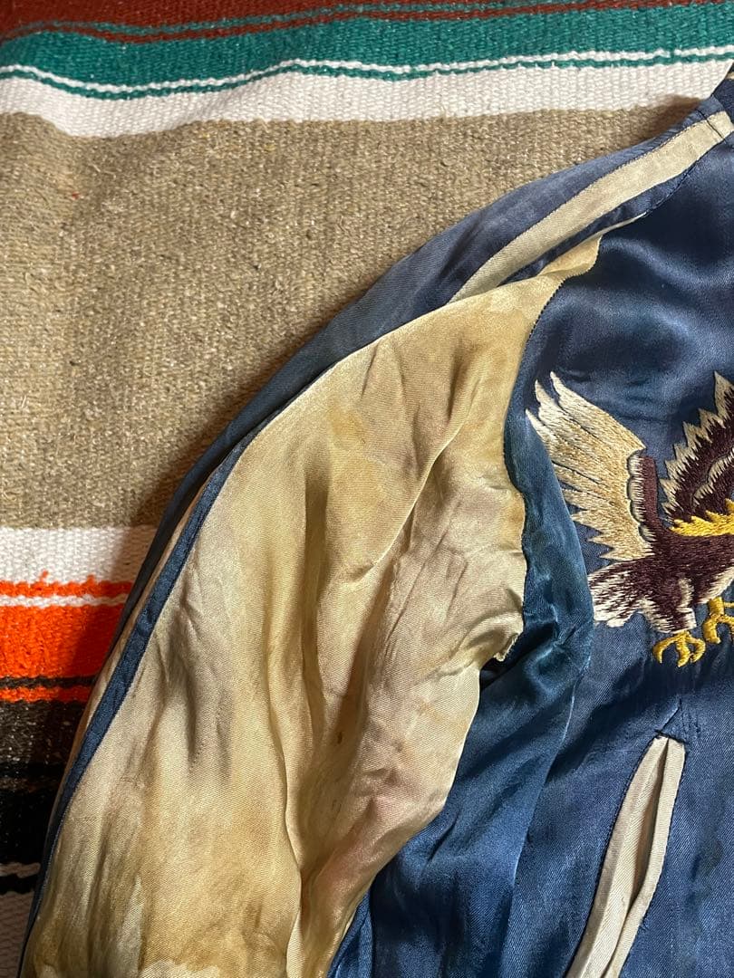 50s 顔虎　スカジャン