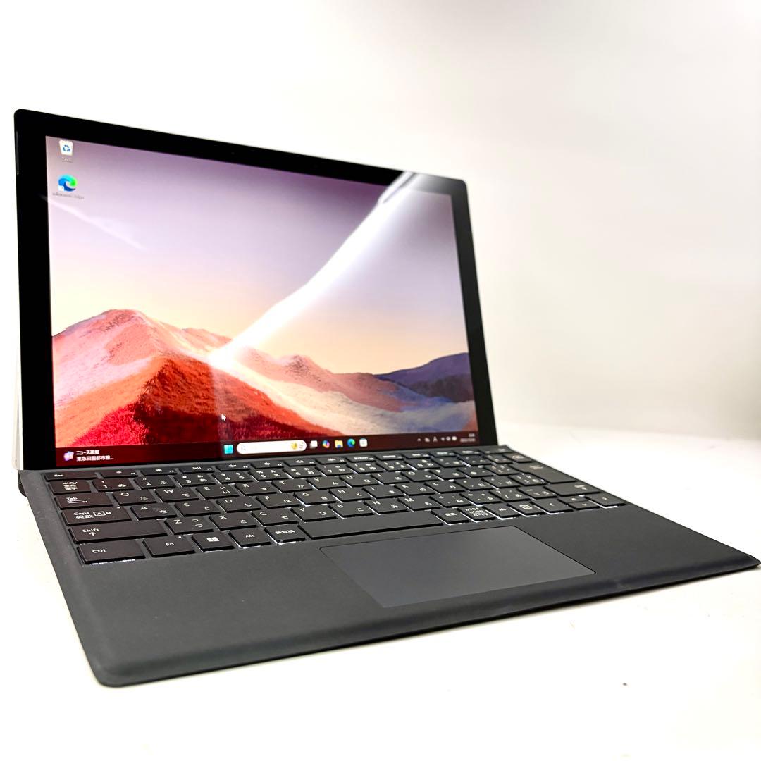 1台限定！使用感少ない美品！Surface Pro7 キーボード付き　オフィス