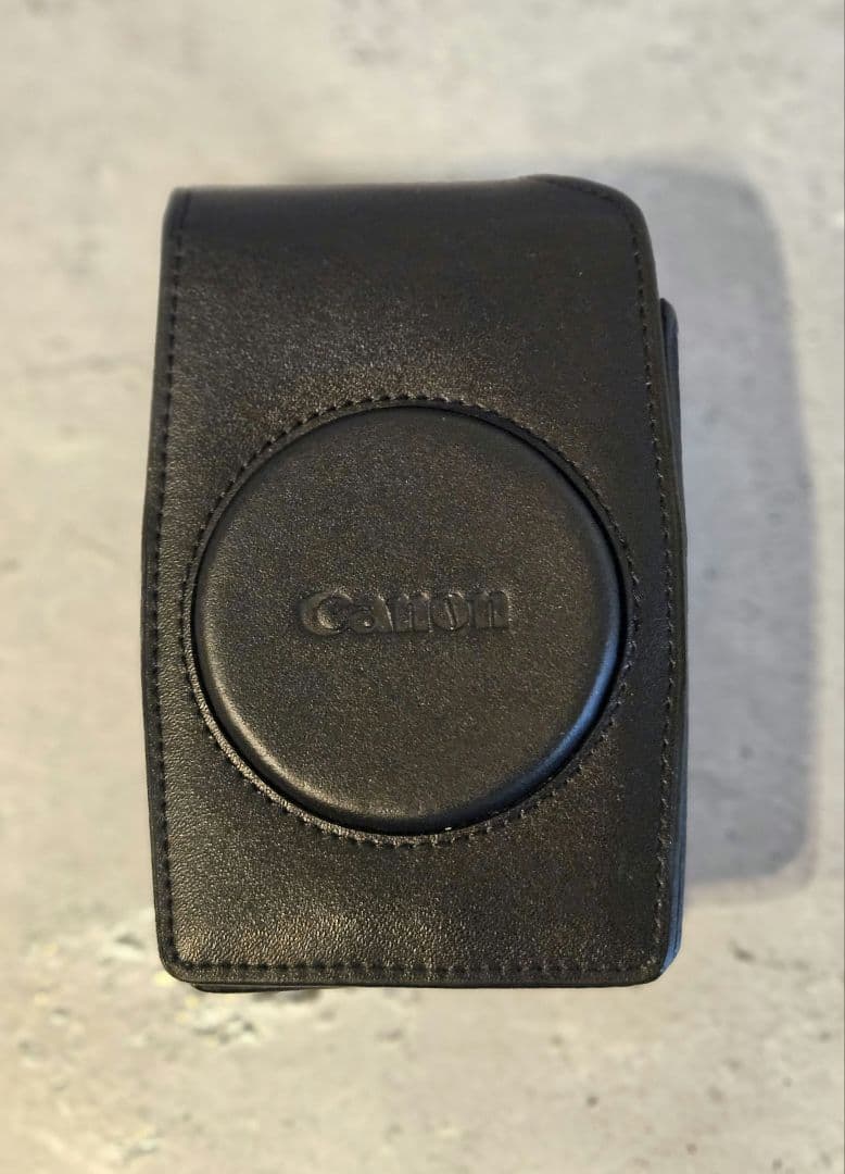 美品　PowerShot SX710 HS ブラック 光学30倍/レザーケース付