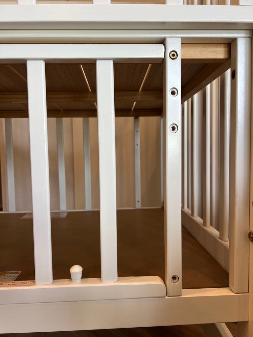 KATOJI ハイポジションベビーベット　ミニ　ホワイト