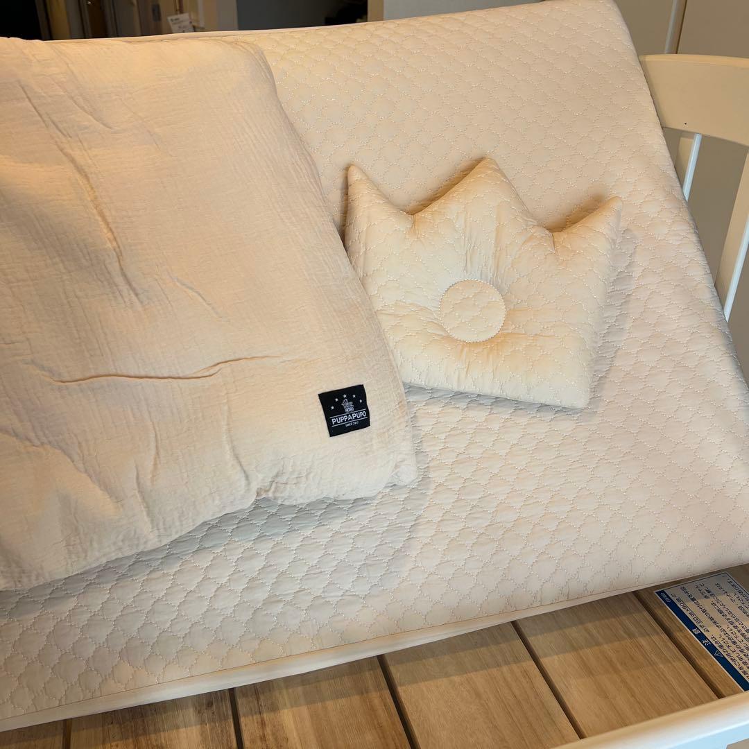 KATOJI ハイポジションベビーベット　ミニ　ホワイト