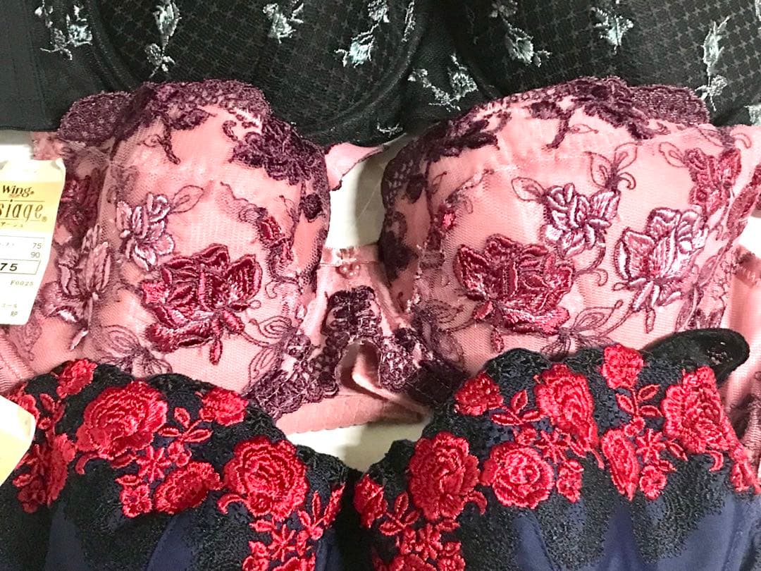 ワコール　ウイング　レシアージュ　ブラジャー　C75 まとめて5枚　★4367S