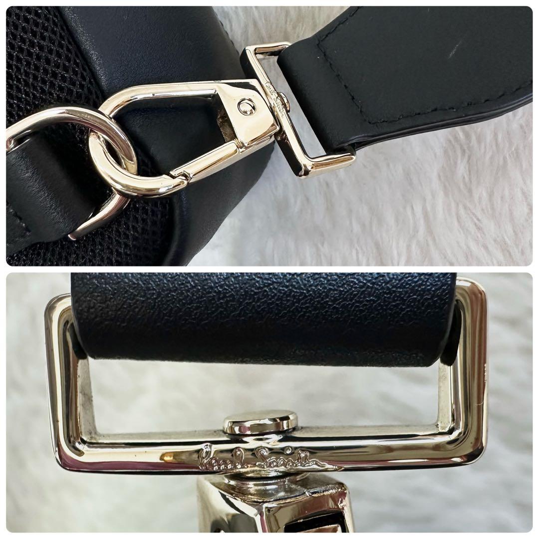 現行✨ポールスミス Paul Smith ボディバック マルチストライプ レザー