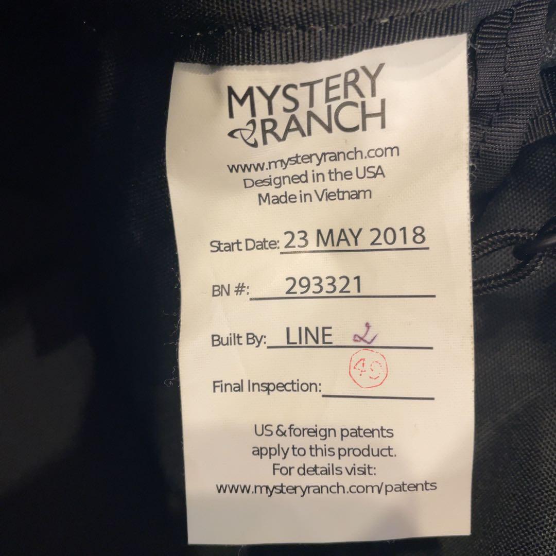 美品　ミステリーランチ　インベーダー　メッセンジャー　ショルダー