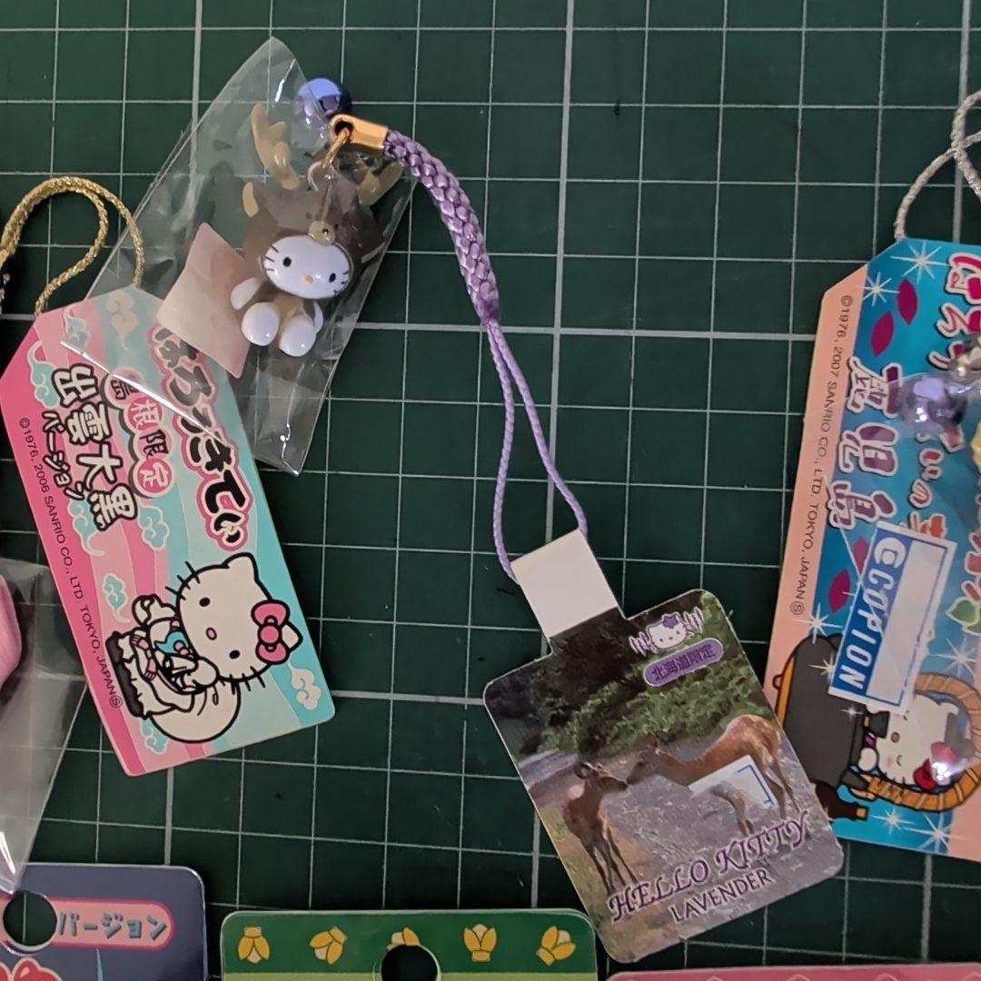 未使用 未開封 ハローキティ ファスナーマスコット ご当地 キティ キーホルダー