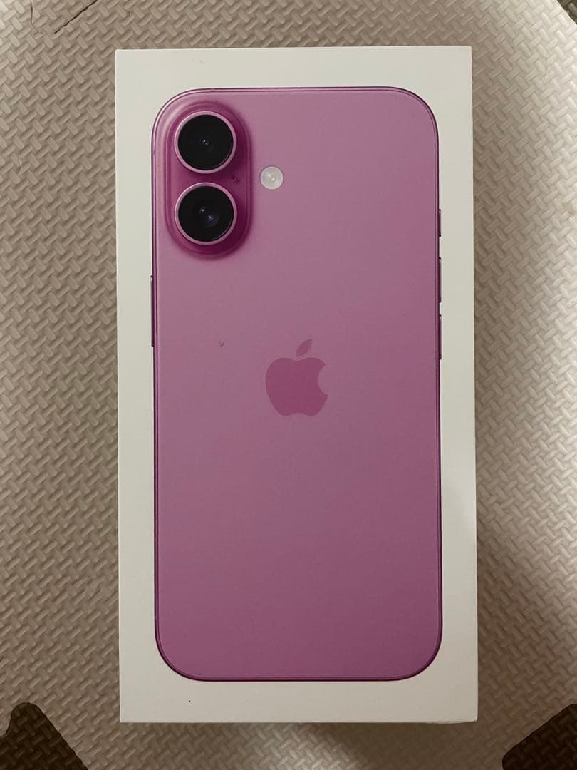【美品】iPhone16 128G ピンク　SIMフリー