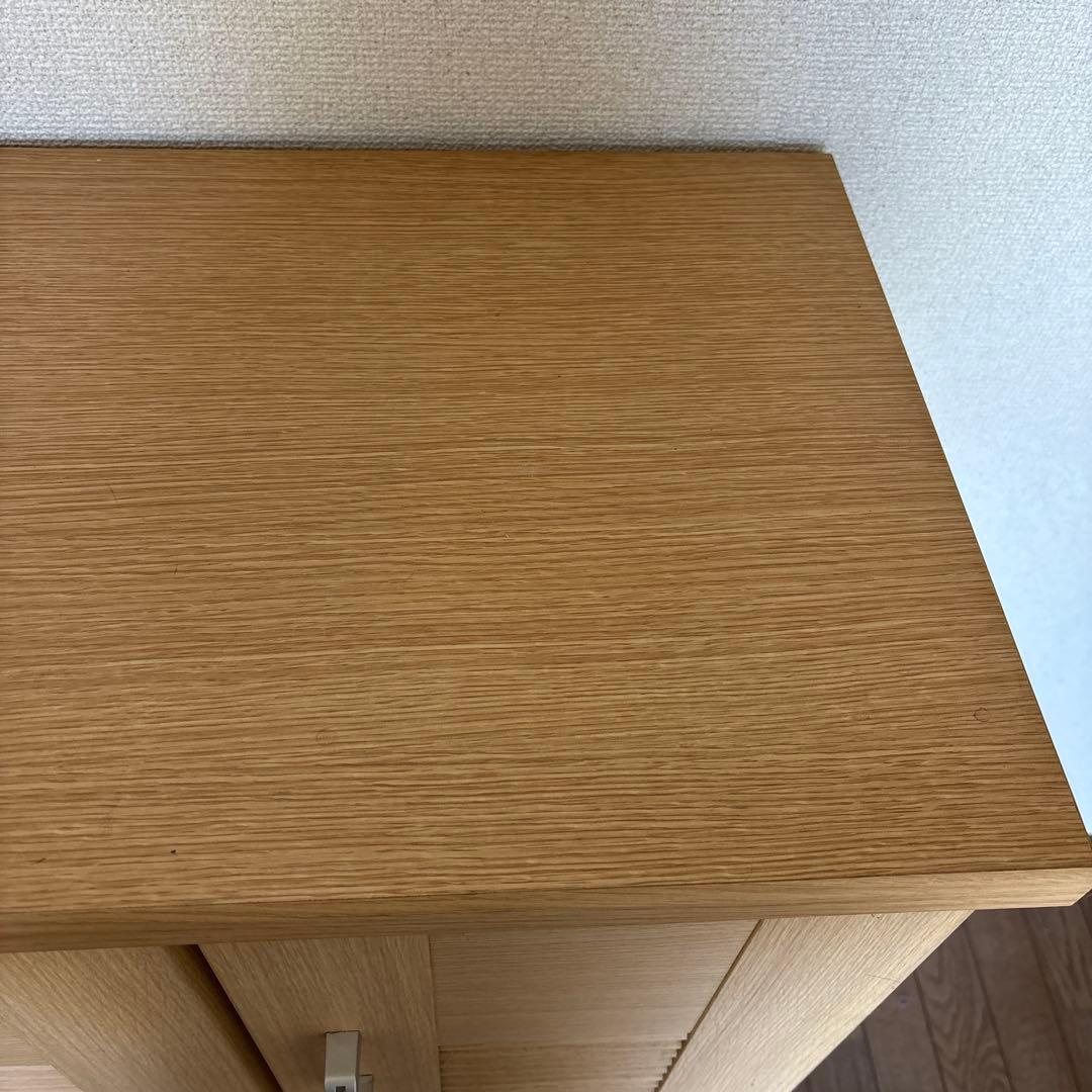 木製シューズボックス　シューズラック靴箱靴棚下駄