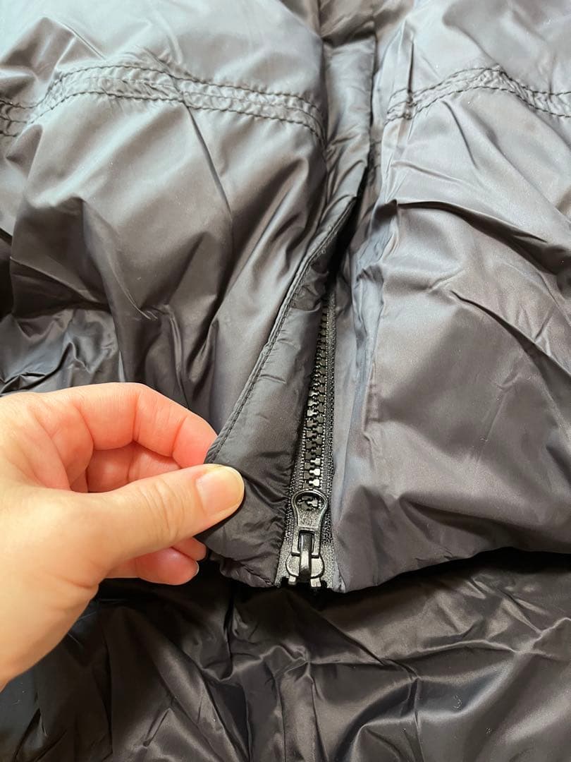 wee9s egg down vest エッグショートダウンベスト　黒　新品