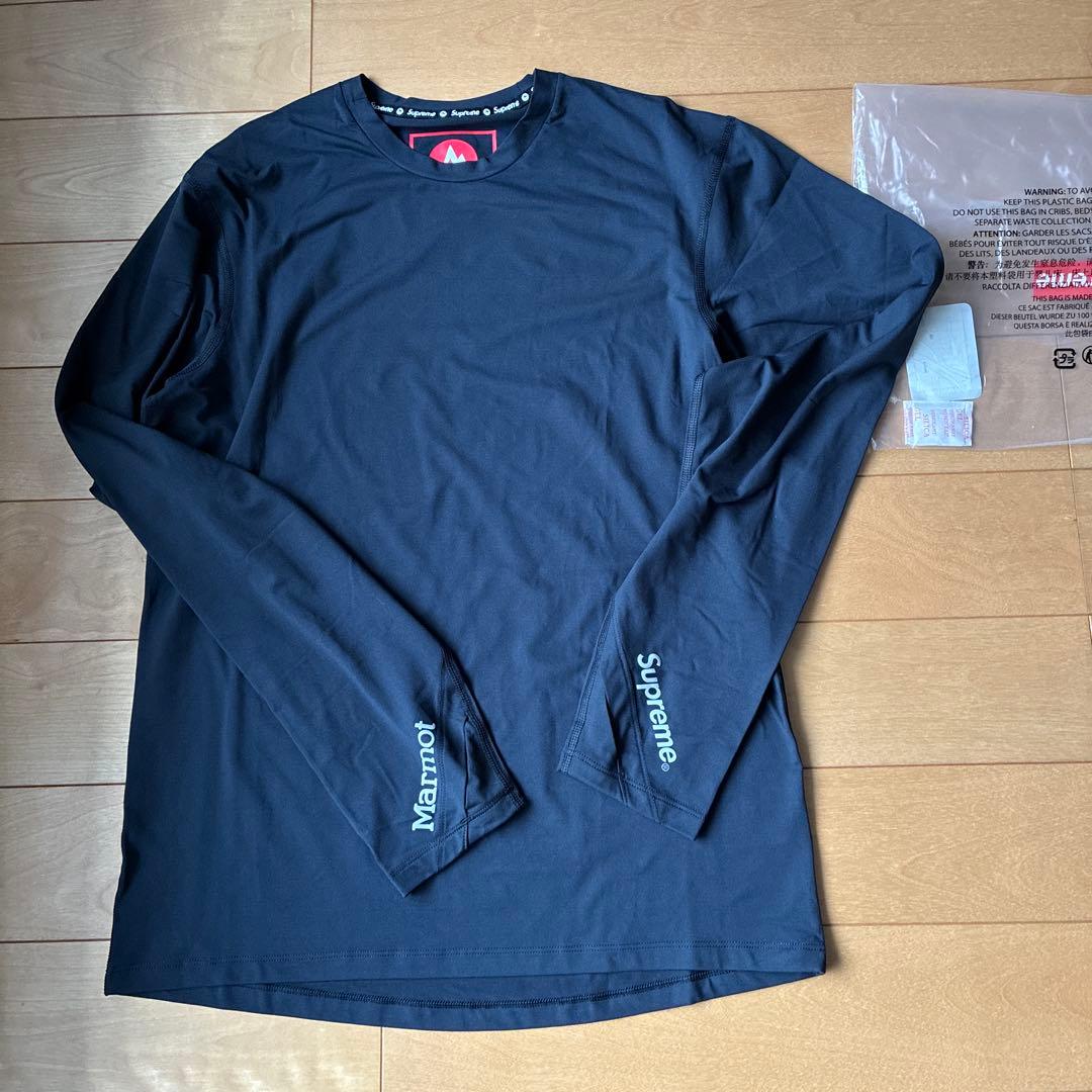 モ*グ様 Supreme x Marmot Base Layer L/S Top