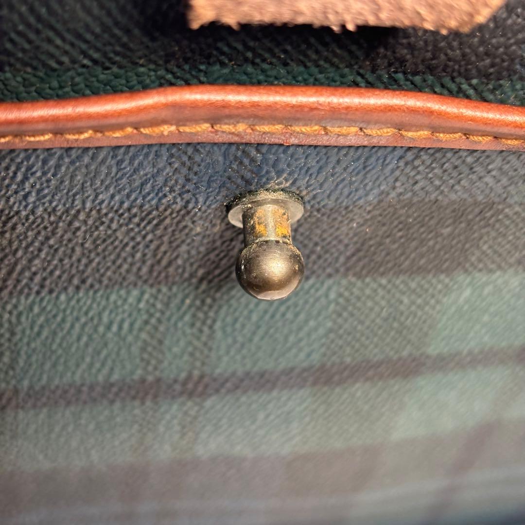 ポロラルフローレン メッセンジャーバッグ 斜め掛け ブラックウォッチ チェック