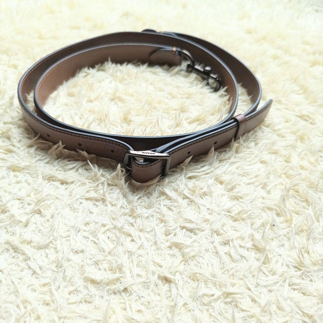 コーチ　ローグ　ブリーフ　ビジネスバッグ　グラブタンレザー　高級ライン