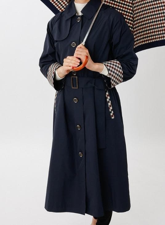 値下げ　新品未使用　アクアスキュータム トレンチデザイン レインコート