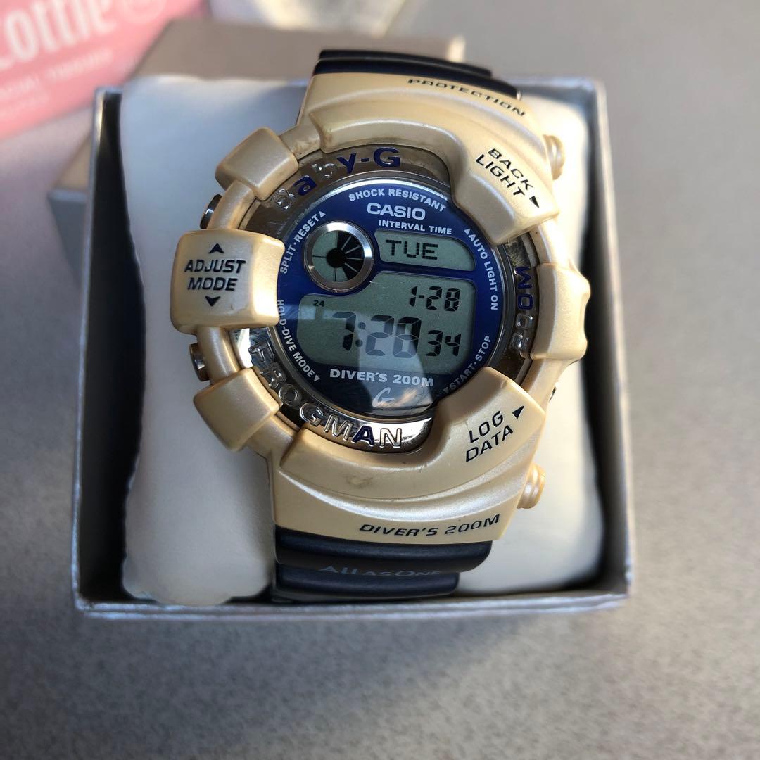 Baby-G BGW-100K レア　フロックマンイルクジ　スクリューバック