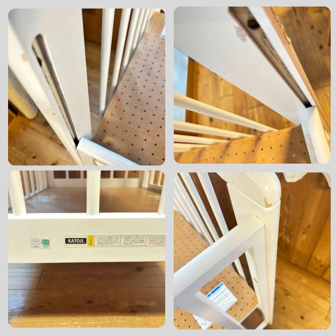 カトージ　ベビーベッド ミニ立ちベッド⭐︎