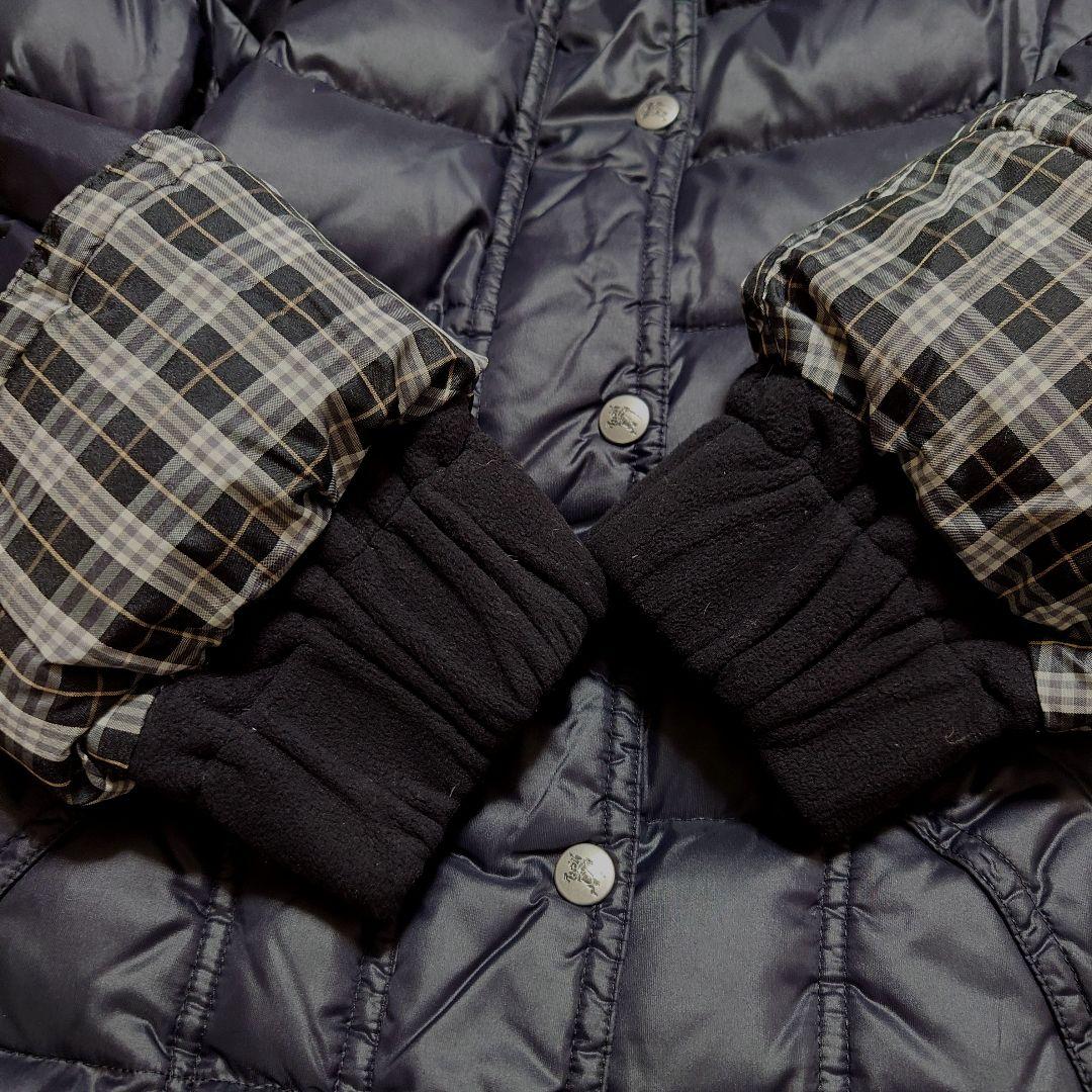 バーバリーブルーレーベル　ダウンジャケット