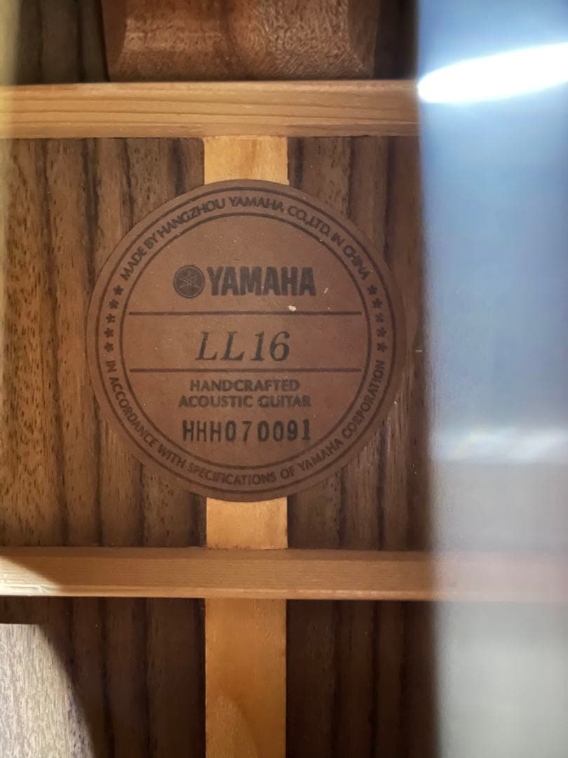 Yamaha LL16 初期モデル｜オール単板｜極美品・ハードケース付