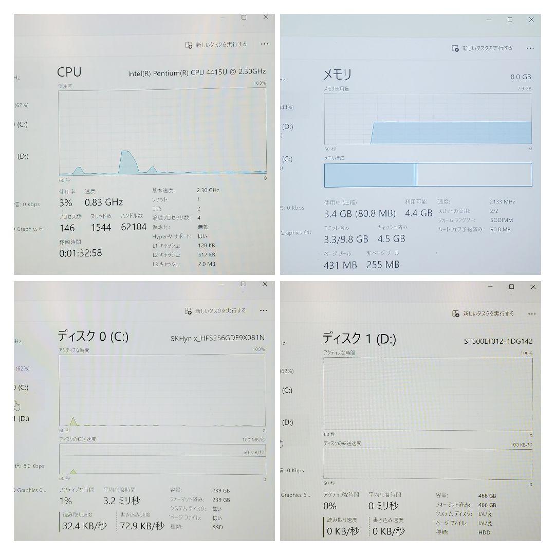 Windowsノート本体 Lenovo Ideapad 330S office2021windows11