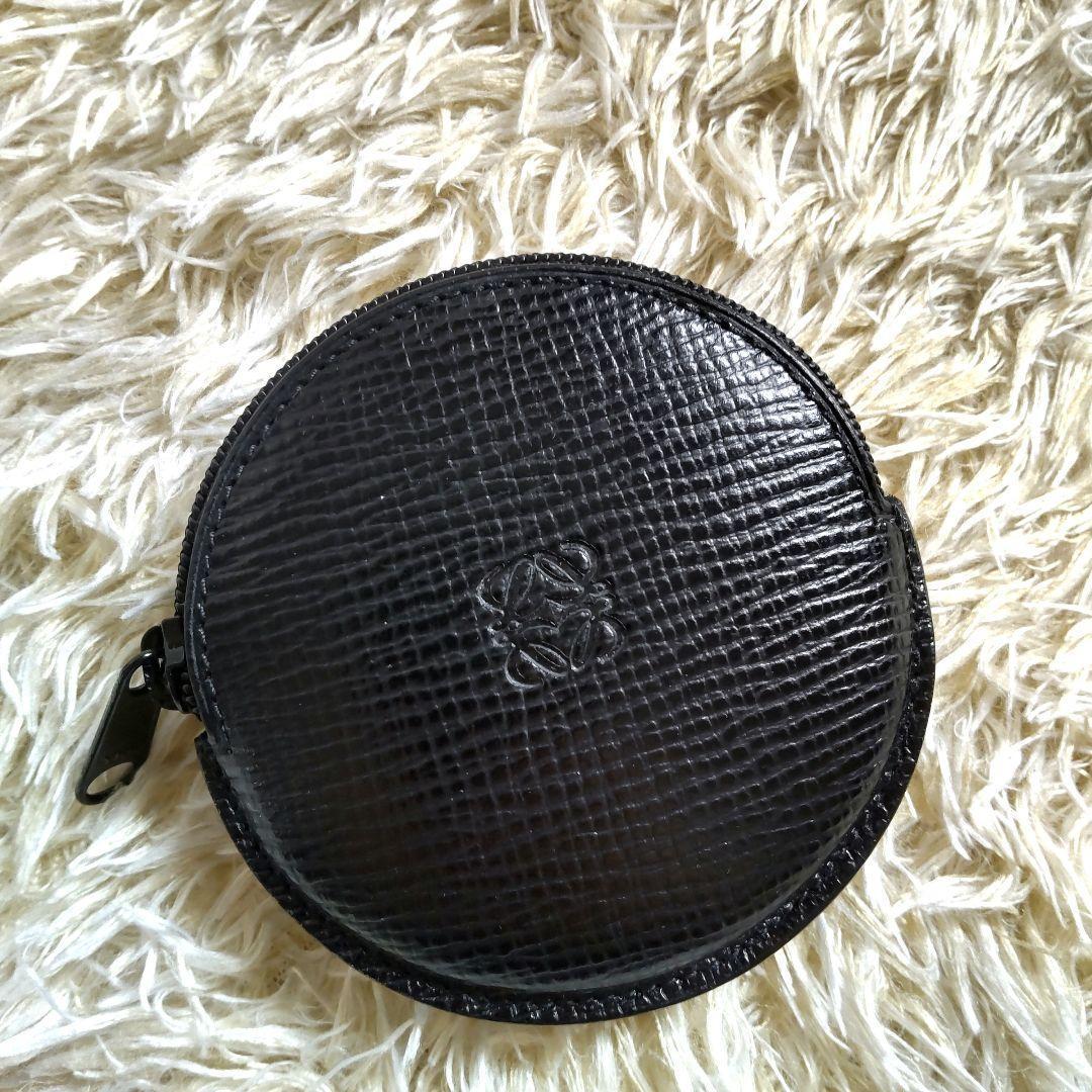 新品未使用✨ロエベ　LOEWE ケース ブラック アナグラム　黒　レザー