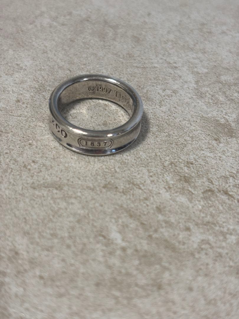 (めぐち)Tiffany & Co. 925 スターリングリング　16号