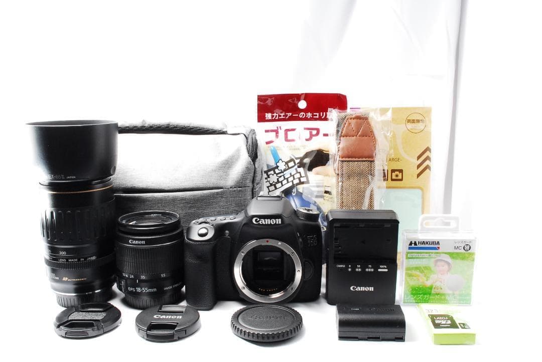 Canon EOS 70D✨一眼レフ✨ダブルレンズセット✨バッグ付