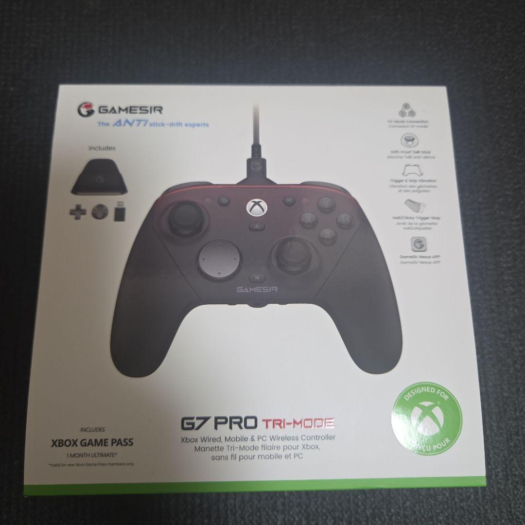 GameSir G7 Pro ワイヤレス ゲームコントローラー ブラック