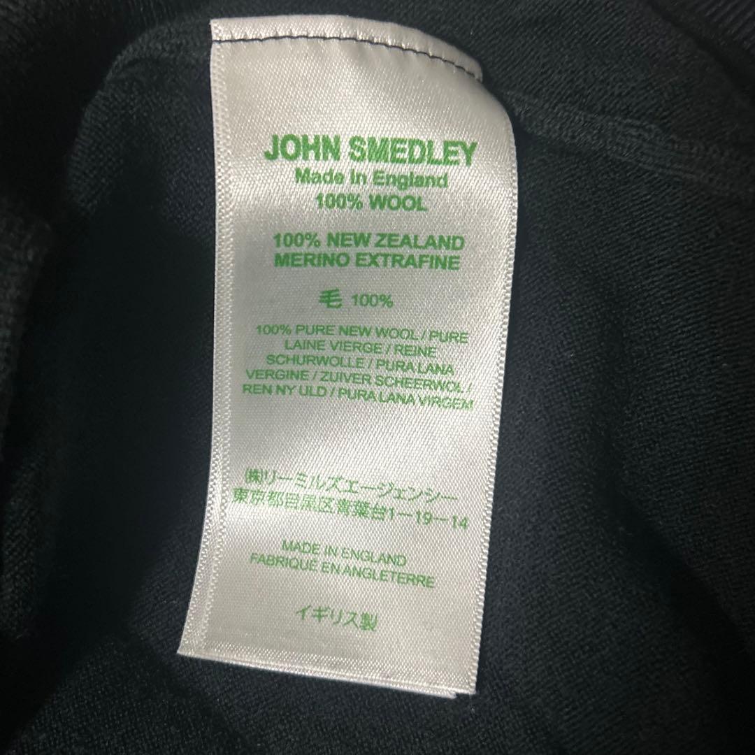 未使用タグ付き✨ジョンスメドレー タートルネックニット メリノウール 現行タグ