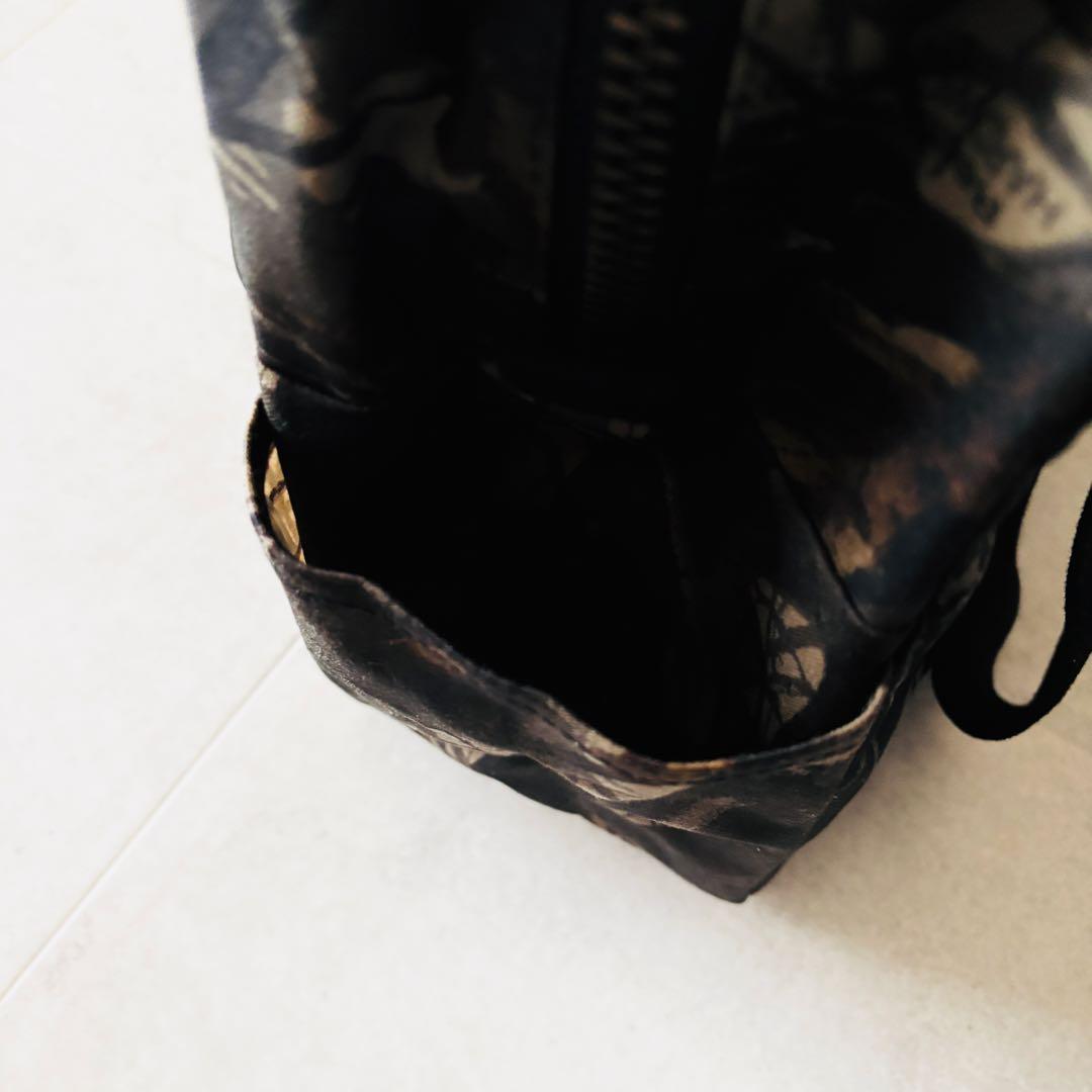 新品未使用タグ付 フィルソン ジッパートートバッグ ウッドカモ 肩掛け A4収納