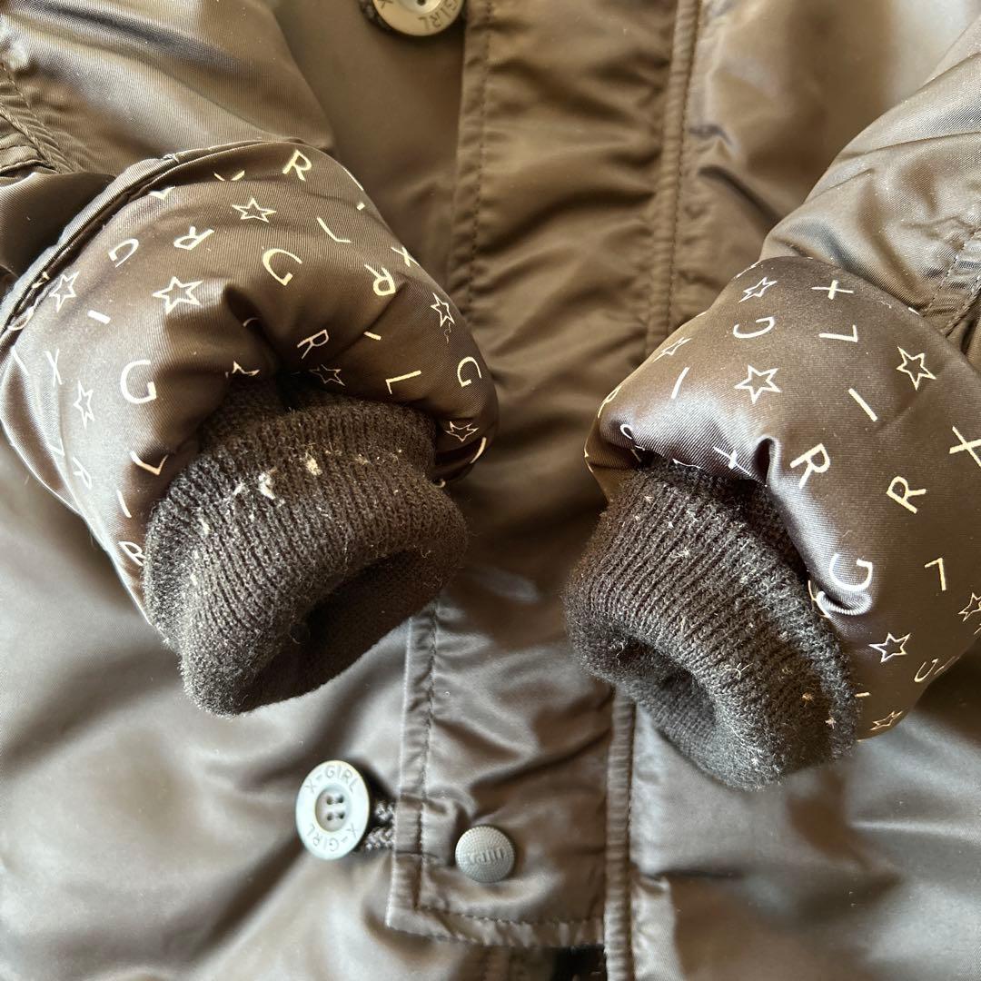 【Ｘgirl × ALPHA】コラボ N3B《黒》Ｓ