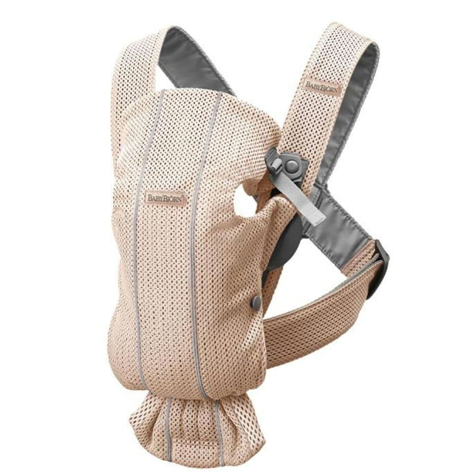 BABYBJORNのベビーキャリア MINI メッシュ パーリーピンク