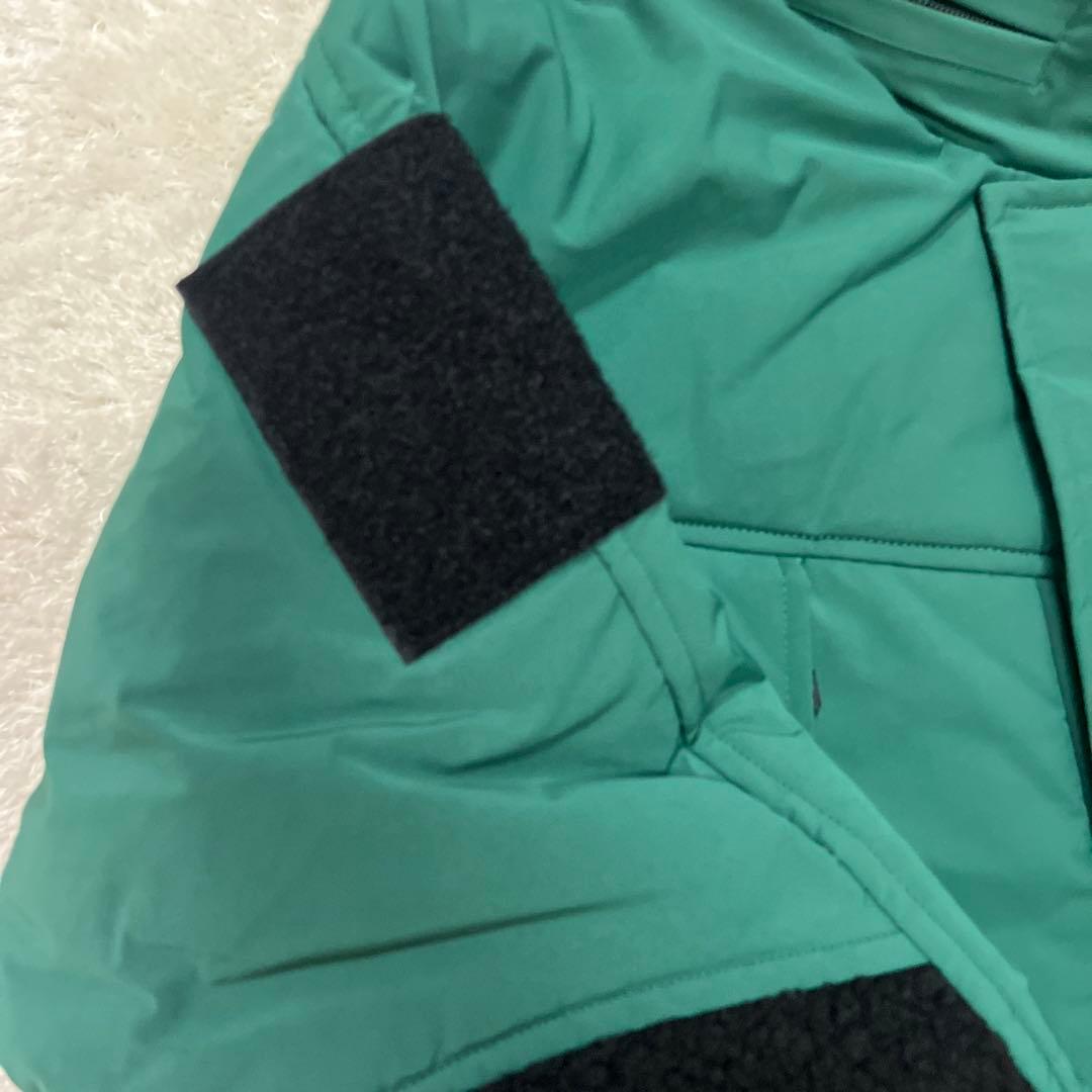 新品　Onitsuka Tiger ダウンジャケット　グリーン　Lサイズ