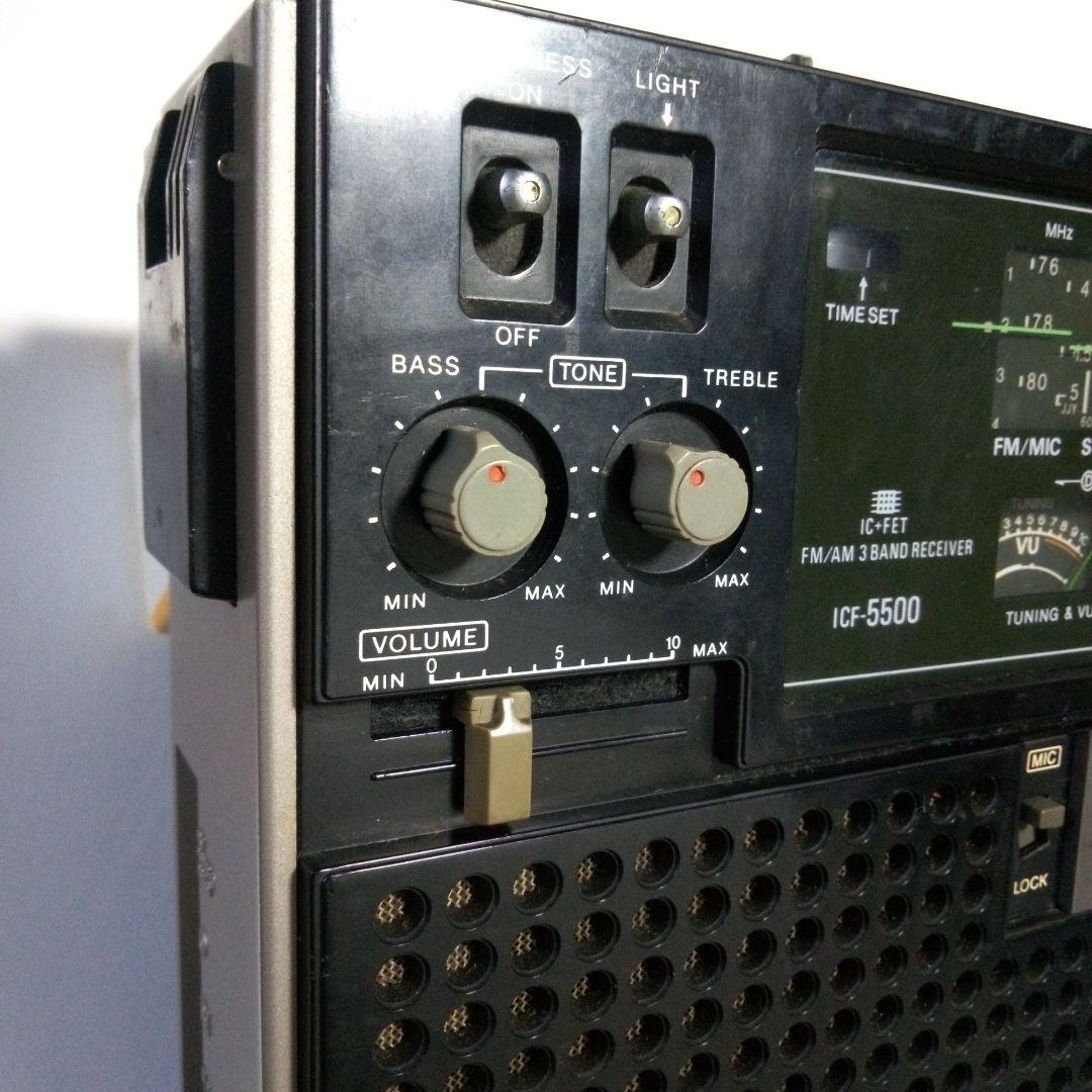 SONY　ICF-5500　家庭用ラジオ