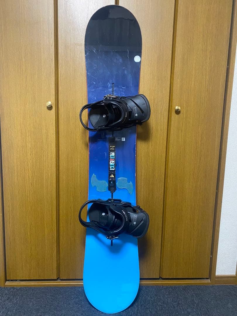 BURTON CUSTOM FLYING V 154 16-17ビンディング付き
