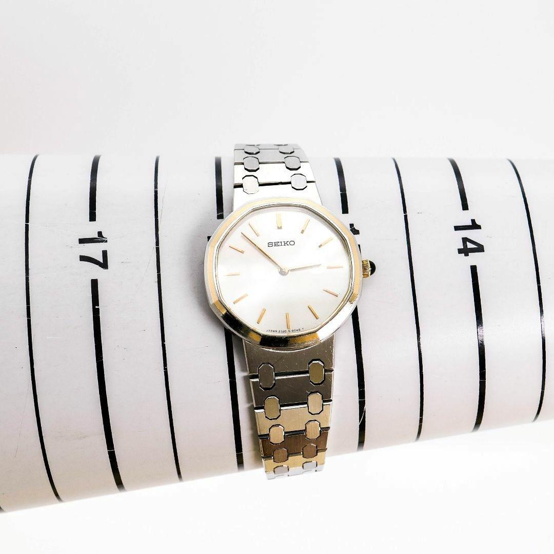稼働 SEIKO アシエ ジェラルド ジェンタ 腕時計 オクタゴン 1263