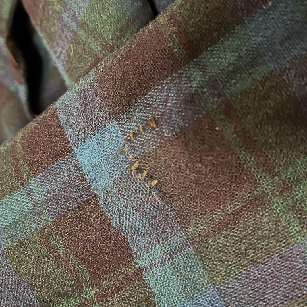 PENDLETON 60s オンブレ ボードシャツ シャドウチェック　M