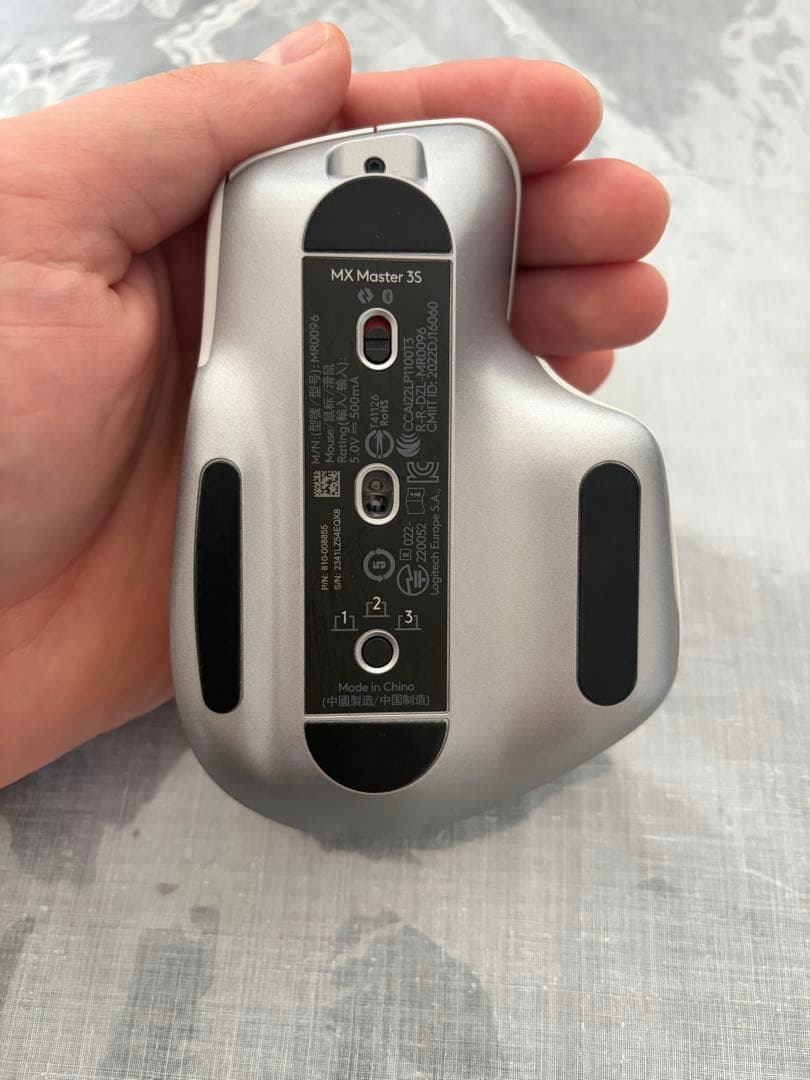 MX Master 3S 標準エディション ペールグレー MX2300PG
