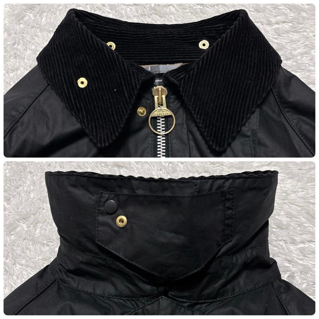 美品✨ Barbour Gamefair SHIPS別注 ワックス 黒 38