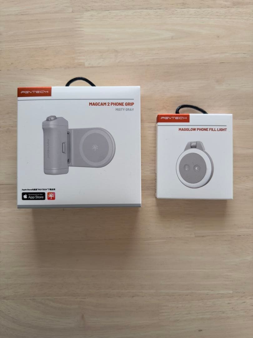 PGYTECH Magcam2 Phone Grip & Light 新品