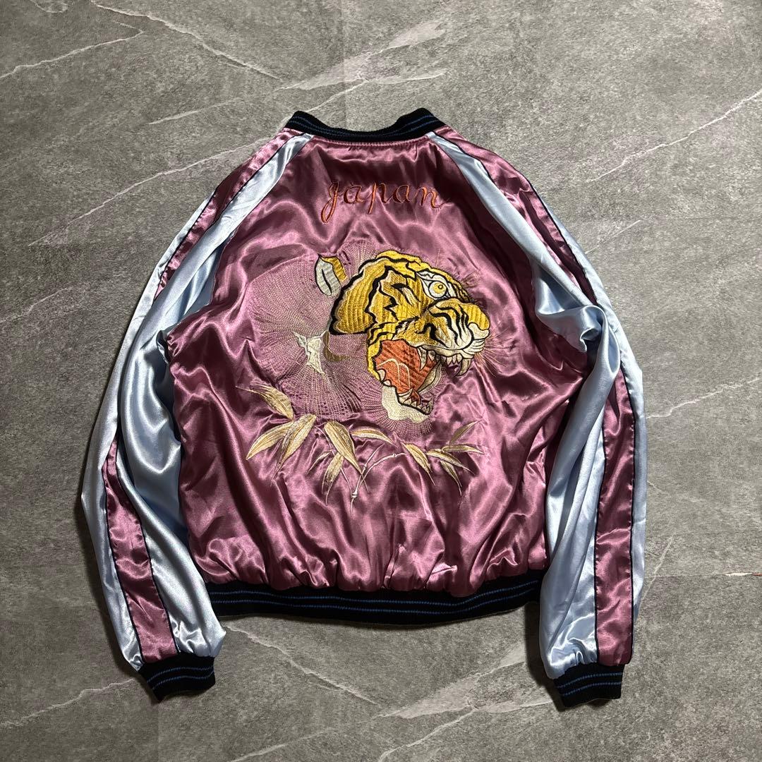 TAILOR 東洋 スカジャン リバーシブル 顔虎 龍 L TT10841