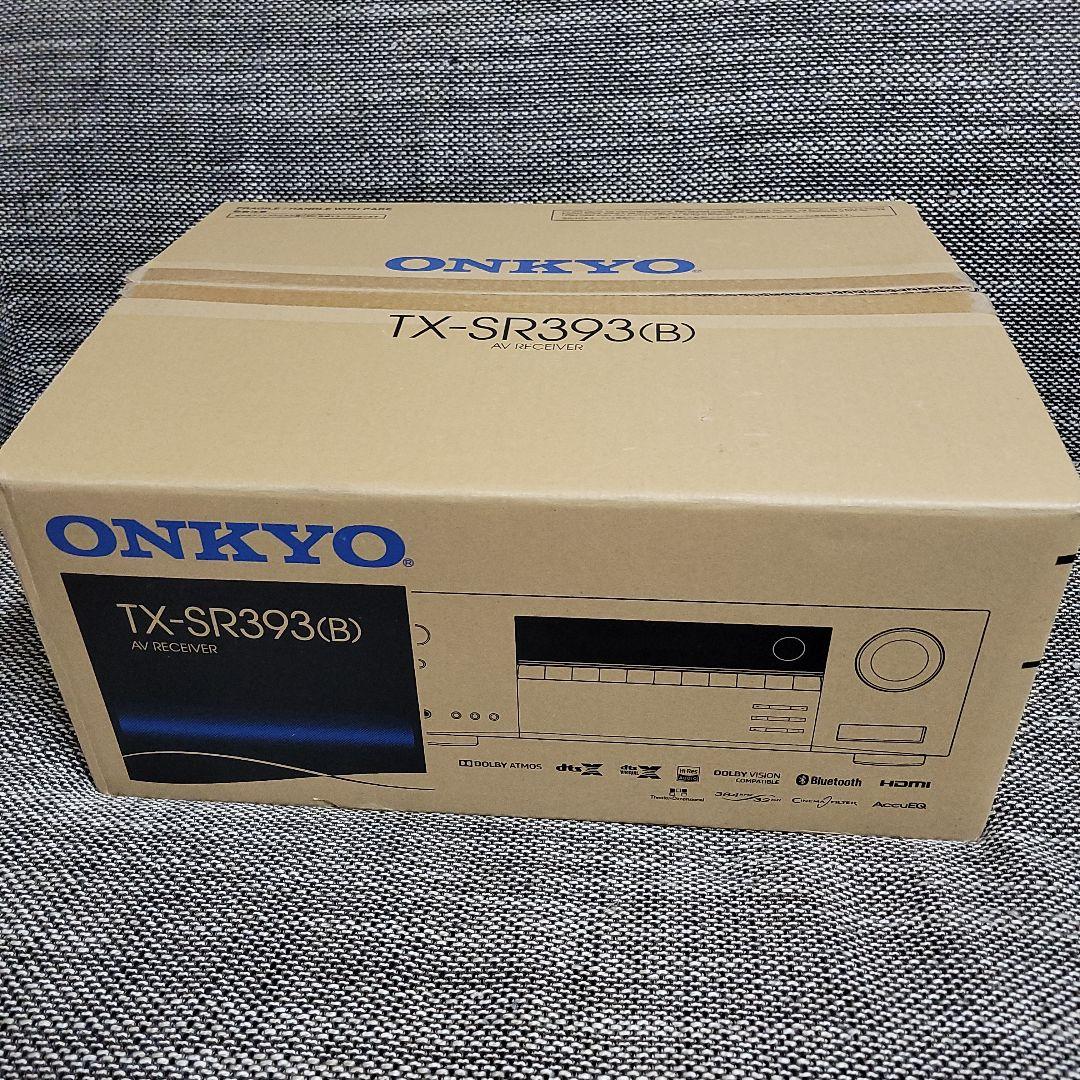 未使用展示品　Onkyo 5.2 Ch AVレシーバー TX-SR393
