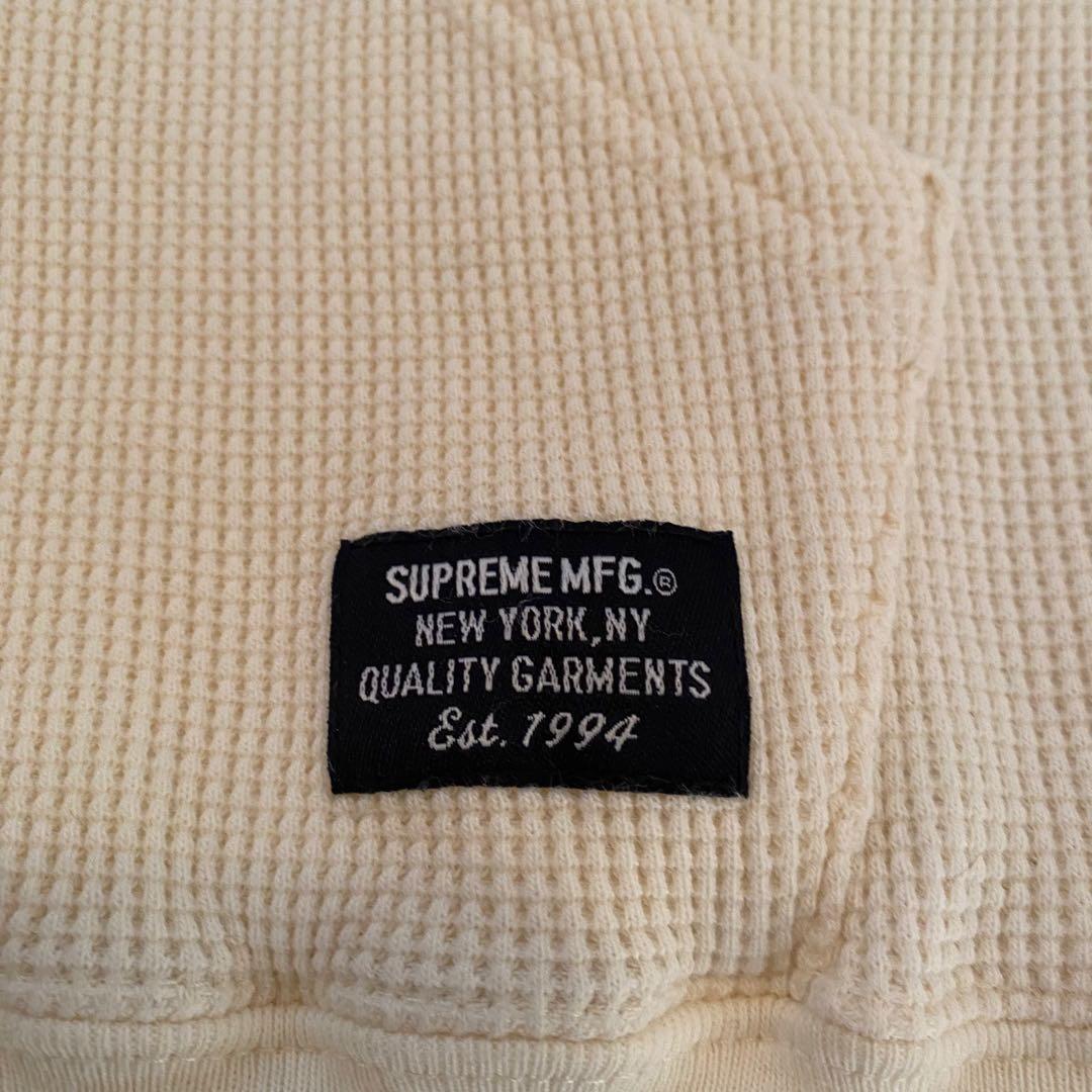 【極美品】Supreme サーマル　フルジップ　パーカー　フーディ