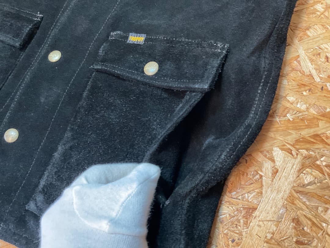 トロフィークロージング ランチャー ステアハイド スエード ベスト 40