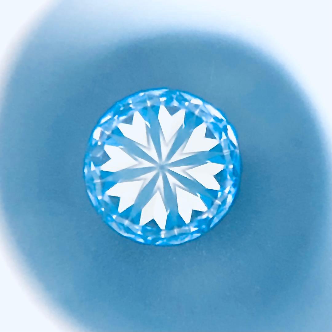 13石 2.002ct D VS-1 EX HC Faint & None