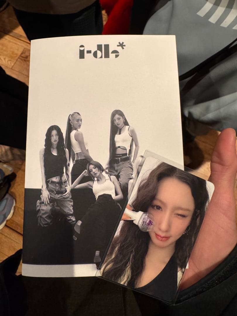 i-dle 韓国限定サノク入場トレカーミヨン